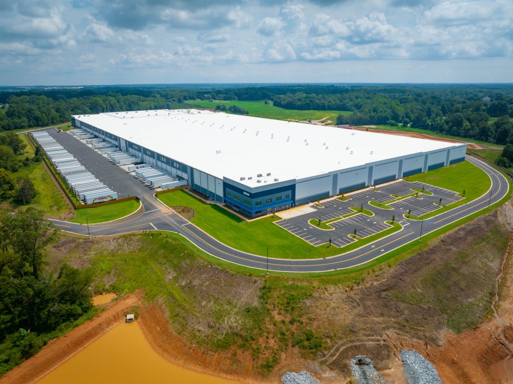 Ecolab warehouse taking shape