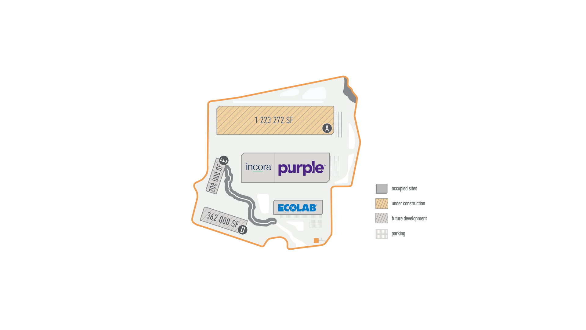 PNK Park Southern Gateway (Building B) site plan